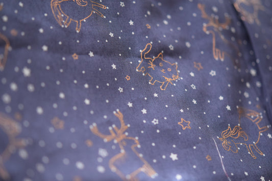 Stof: Sterrenbeelden in het goud