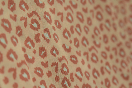 Stof: Roze panter print