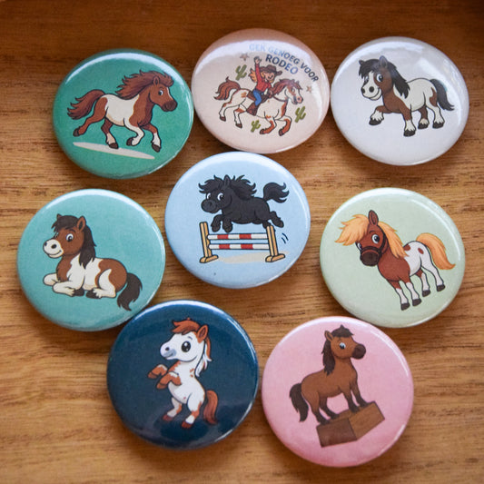 Tekeningen & Quotes mini paard editie