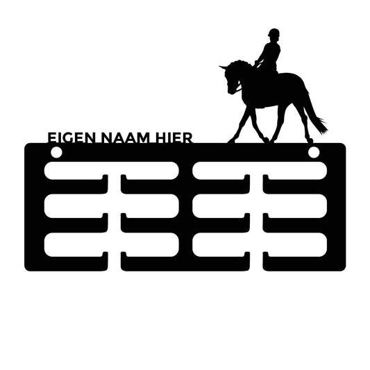 Rozet houder Dressuur met naam
