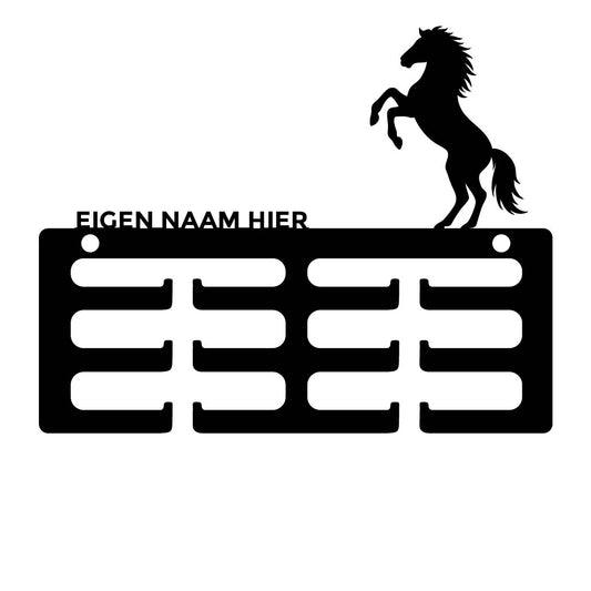 Rozet houder Mustang met naam