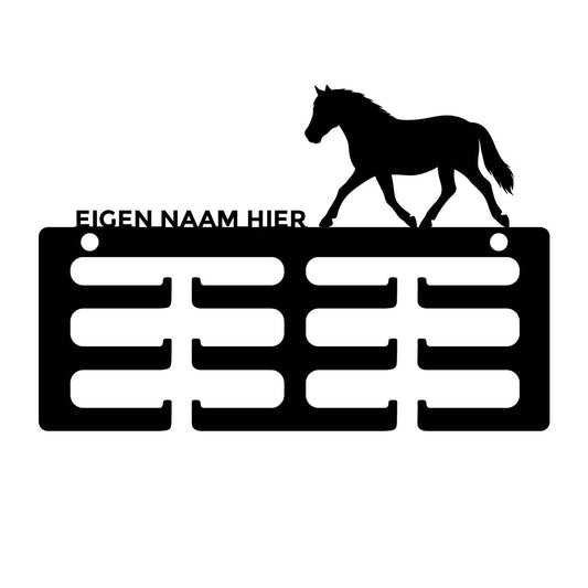 Rozet houder New forest met naam