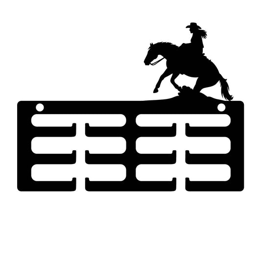 Rozet houder Western ruiter reining