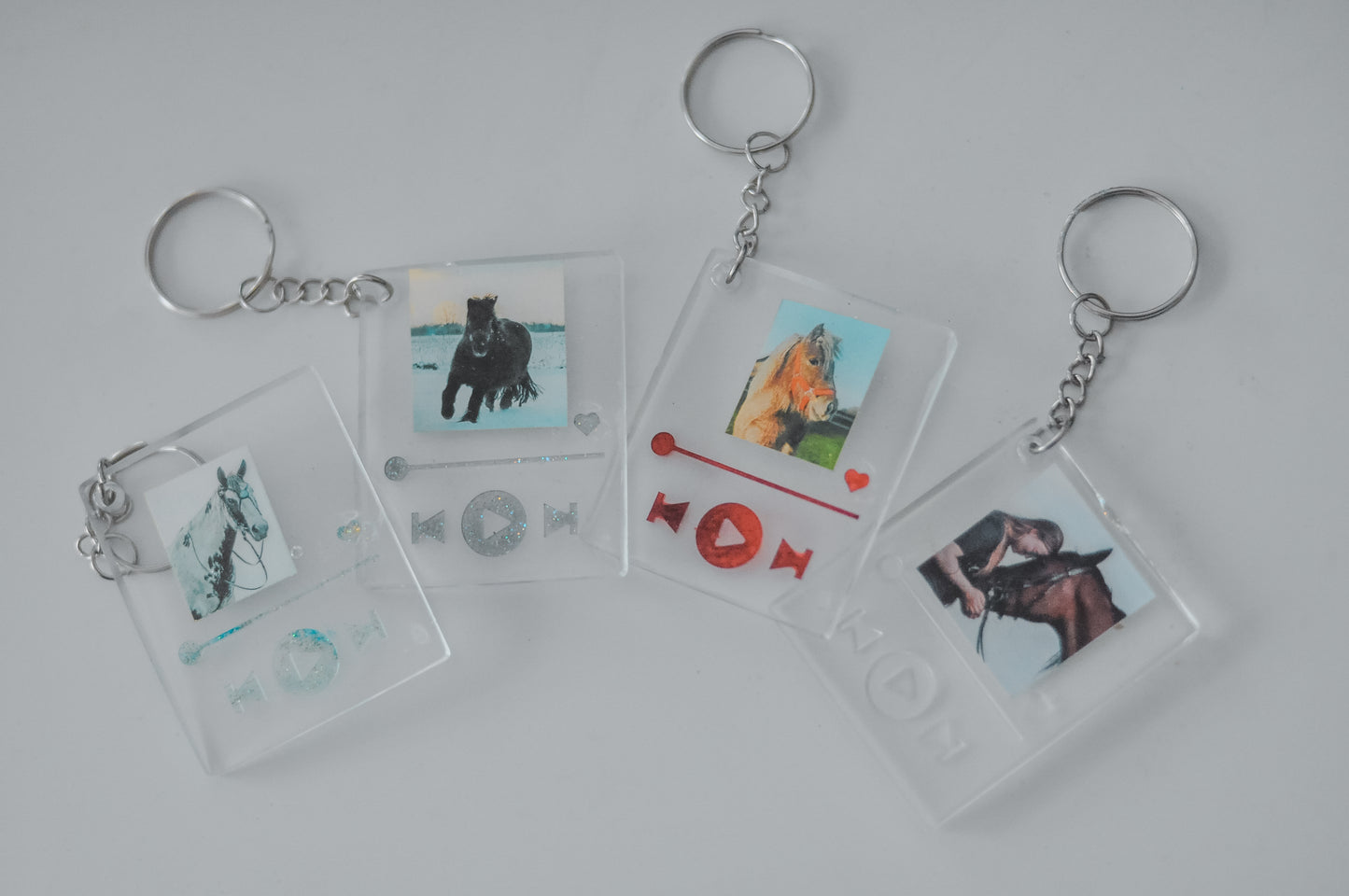 Sleutelhanger foto playlist