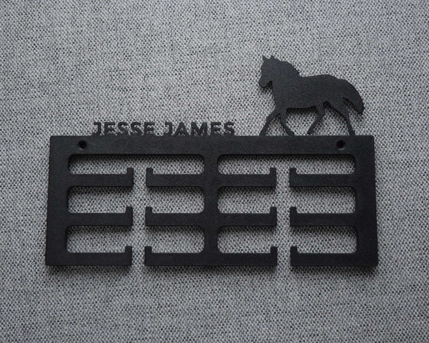 Rozet houder Mini paard met naam