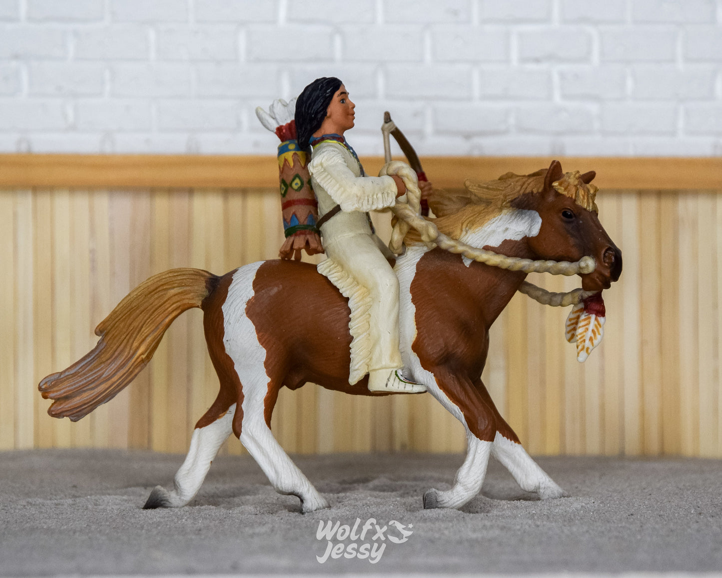 70302 Schleich Sioux Jongen en Pony