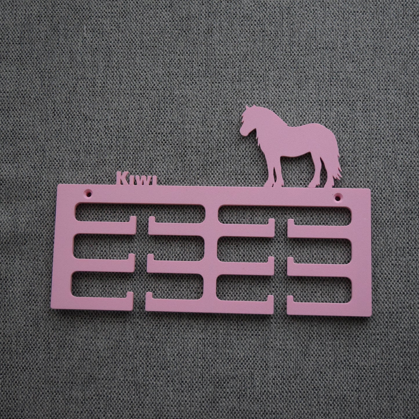 Rozet houder Haflinger met naam