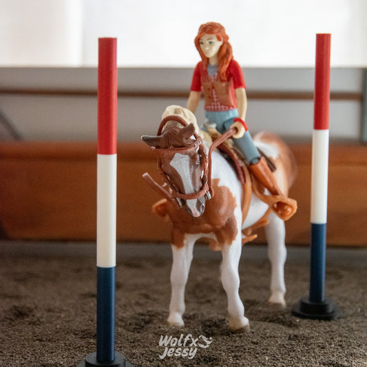 Pole bending houders