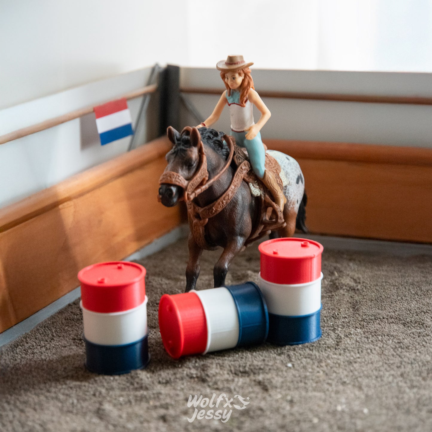 Barrel racing tonnen
