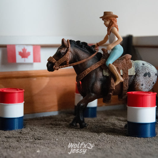 Barrel racing tonnen
