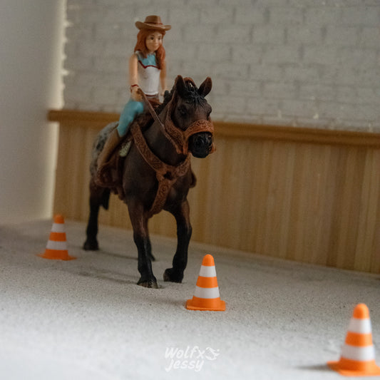 Schleich pionnen 2 kleurig