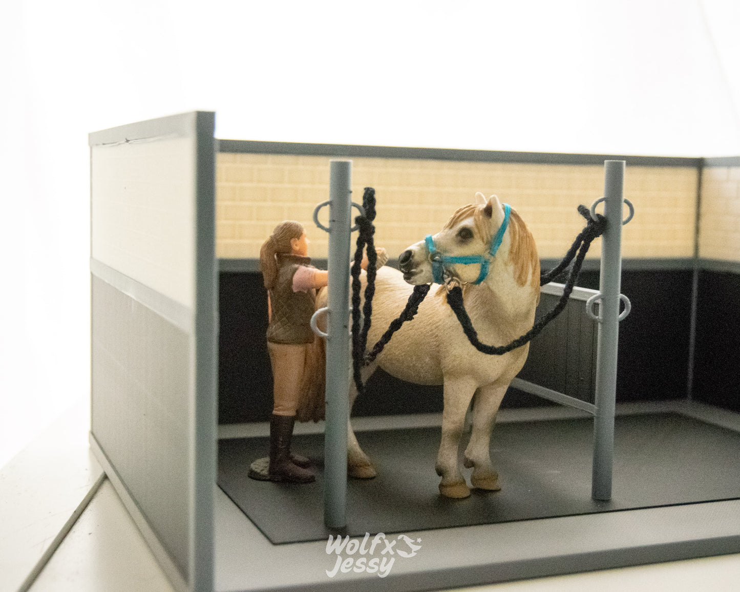 Miniatuur poetsplaats