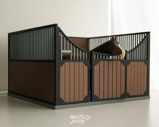 Miniatuur droomstal – volledig naar wens in te richten