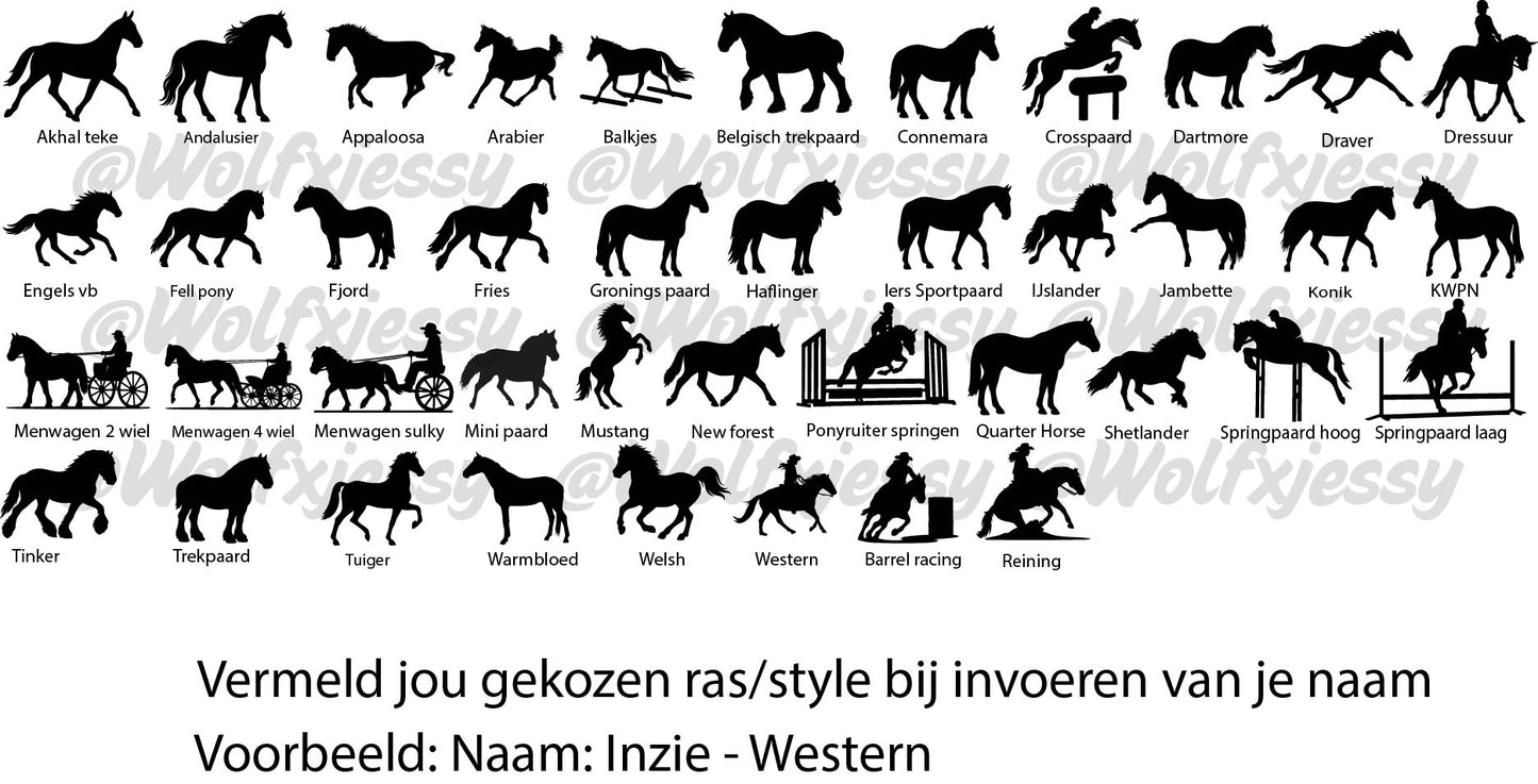 Naambord met naam