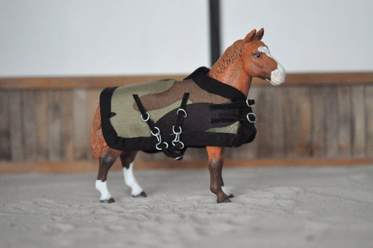 Luxe deken camouflage